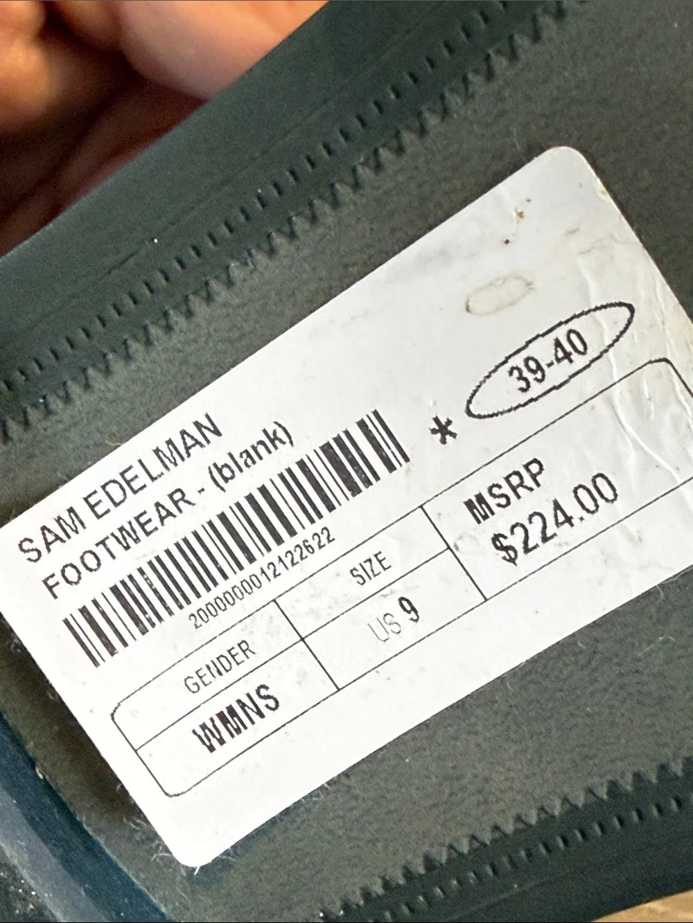 Sam Edelman excellent barely